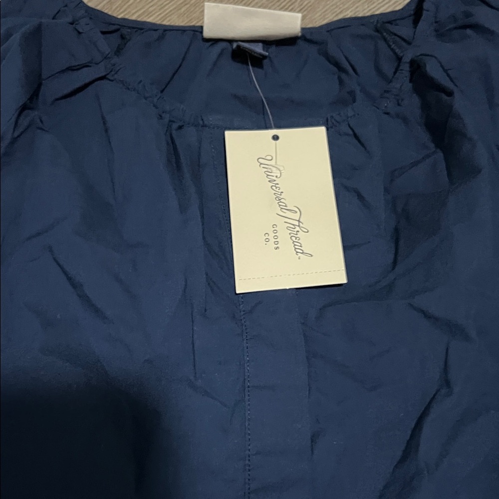 Universal thread Deep Blue Blouse - Picture 2 of 7